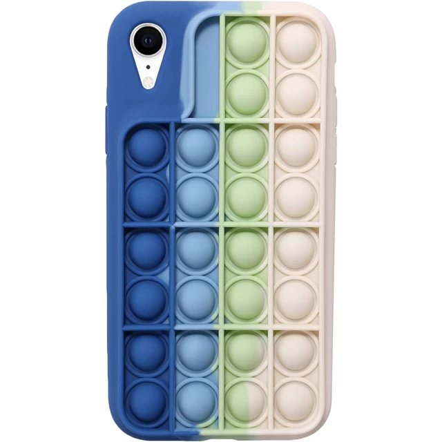 Чохол Upex Pop It Series для iPhone XR Blue White (UP39022)