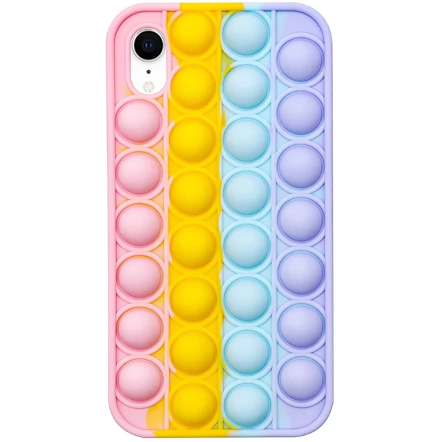 Чохол Upex Pop It Series для iPhone XR Pink Viola (UP39024)