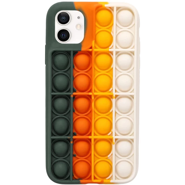 Чехол Upex Pop It Series для iPhone 11 Green Yellow (UP39033)