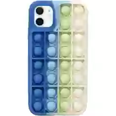 Чехол Upex Pop It Series для iPhone 12 | 12 Pro Blue White (UP39052)