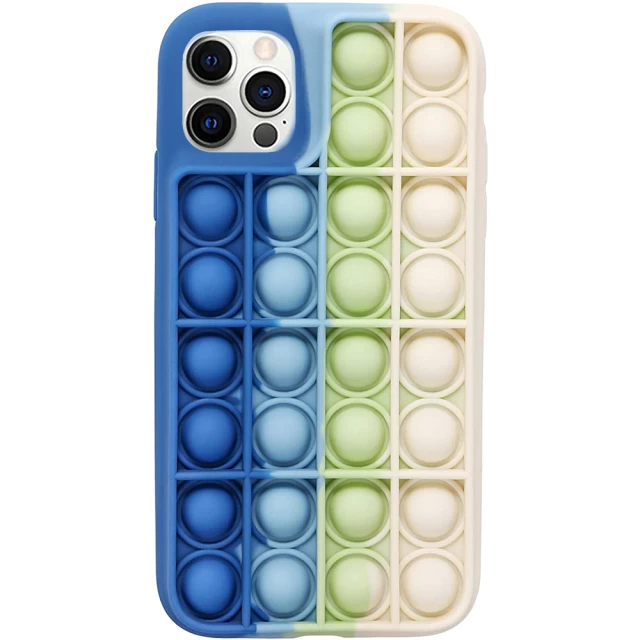 Чохол Upex Pop It Series для iPhone 12 Pro Max Blue White (UP39064)