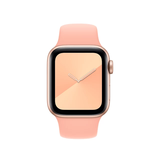 Ремешок Apple для Apple Watch 41 | 40 | 38 mm Sport Band Grapefruit (size S/M & M/L) (MXNU2)