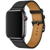 Ремінець Upex Single Tour для Apple Watch 49 | 45 | 44 | 42 mm Noir Swift Leather