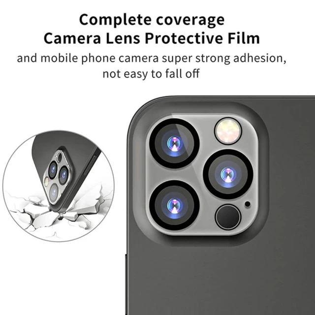Защитное стекло Upex для камеры iPhone 12 Pro Clear 9H (UP51461)