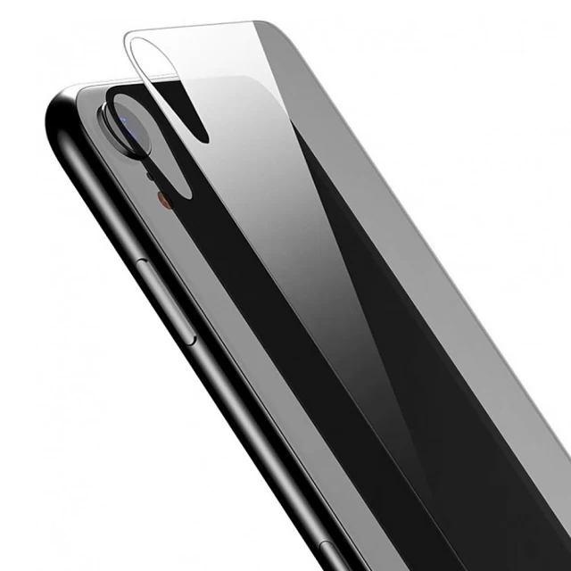 Защитное стекло на заднюю панель Baseus Back Cover Tempered Glass для iPhone XR (SGAPIPH61-ABM02)