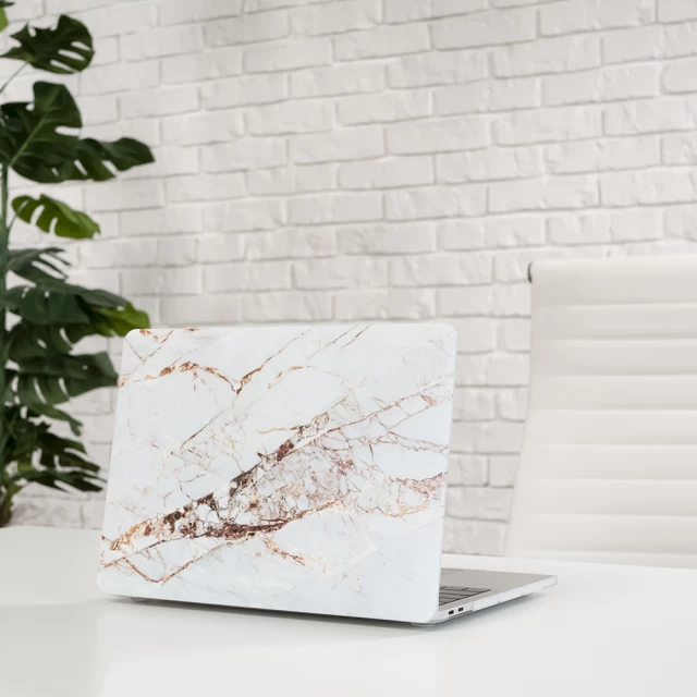 Чохол Upex Marble для MacBook Air M1 13.3 (2018-2020) Calacatta Gold (UP5545)
