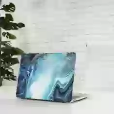 Чехол Upex Marble для MacBook Pro 16 (2019) Coral Abstract Blue (UP5560)