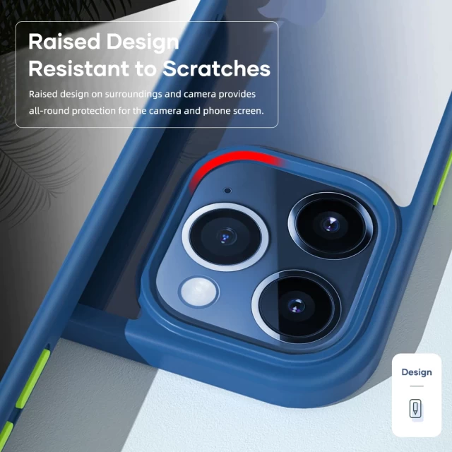 Чехол ROCK Guard Pro Protection Case для iPhone 12 mini Blue Green (RPC1583BG)