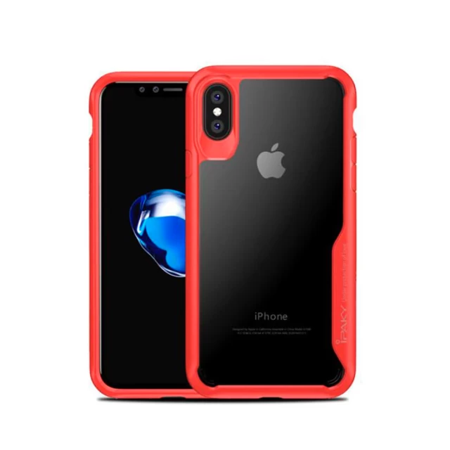 Чохол для iPhone XS/X iPaky Super Series Red (UP7440)