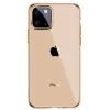 Чехол силиконовый Baseus Simplicity Series для iPhone 11 Transparent Gold (ARAPIPH61S-0V)