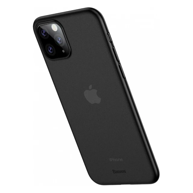 Чохол Baseus Wing Case для iPhone 11 Pro Max Solid Black (WIAPIPH65S-A01)