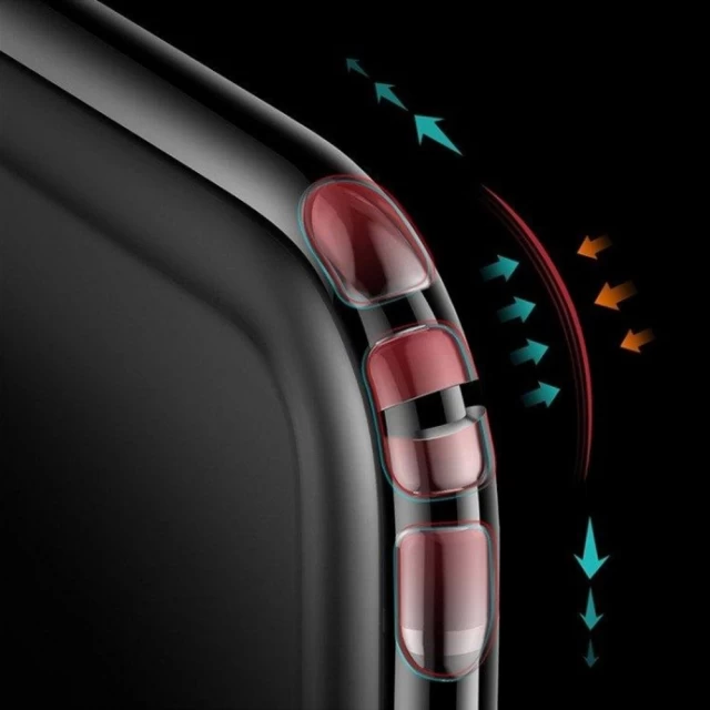 Чехол Baseus Safety Airbags Case для iPhone 11 Pro Max Transparent (ARAPIPH65S-SF02)