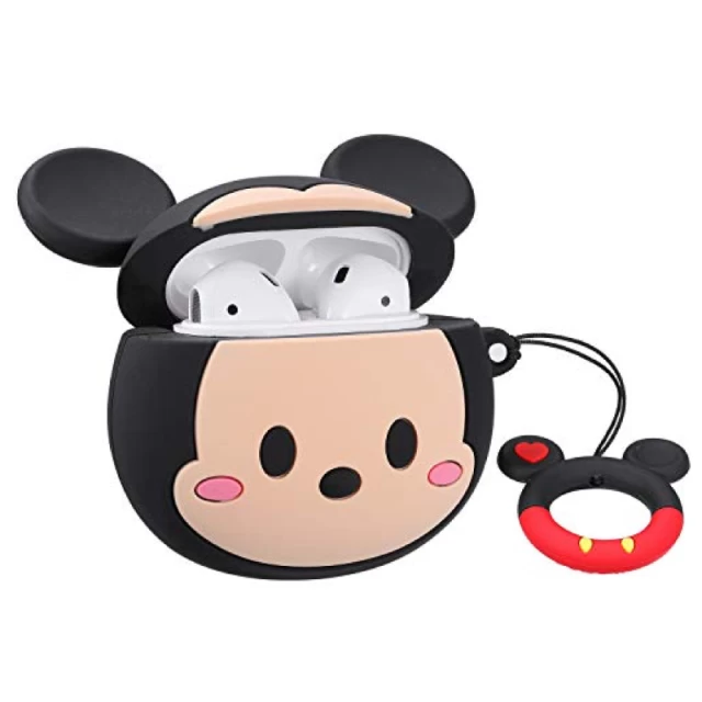 Чехол для наушников Upex для Apple AirPods 2/1 Funny Series Mickey Mouse (UP78610)