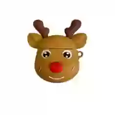 Чохол для навушників Upex для Apple AirPods 2/1 Christmas Series Deer (UP78620)