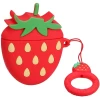 Чехол для наушников Upex для Apple AirPods 2/1 Funny Series Strawberry (UP78627)