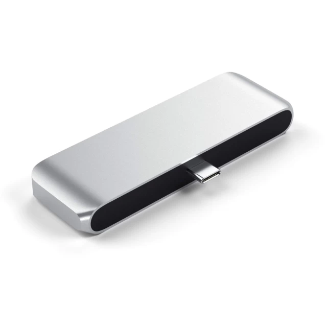 USB-хаб Satechi Aluminum Type-C Mobile Pro Hub Silver (ST-TCMPHS)