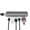 USB-хаб Satechi Aluminum Type-C Pro Hub Adapter Space Gray (ST-CMBPM)