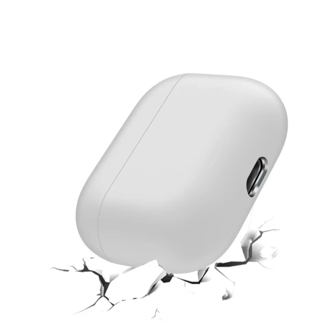 Чохол для навушників Upex для Apple AirPods Pro Slim Series White (UP79103)