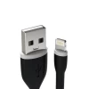 Кабель Satechi Flexible USB-A to Lightning Cable Black 6' 0.15 m (ST-FCL6B)