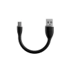 Кабель Satechi Flexible USB-A to USB-C Cable Black 6' 0.15 m (ST-FCC6B)