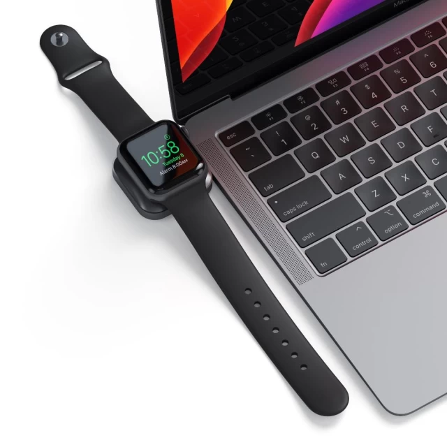 Док-станция Satechi Type-C Magnetic Charging Dock for Apple Watch Space Gray (ST-TCMCAWM)