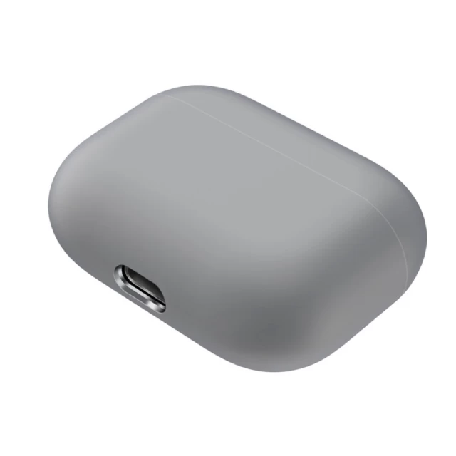 Чохол для навушників Upex для Apple AirPods Pro Slim Series Gray (UP79105)