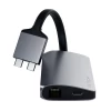 USB-хаб Satechi Aluminum Type-C Dual Multimedia Adapter Space Gray (ST-TCDMMAM)