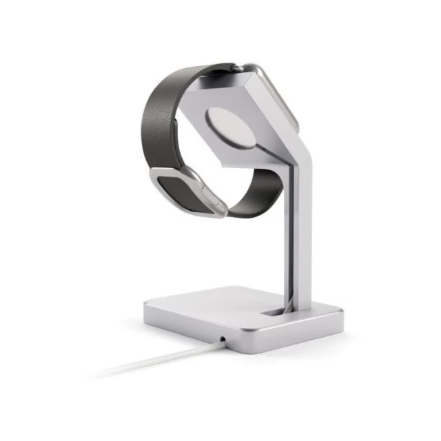 Док-станція Satechi Aluminum Apple Watch Charging Stand Silver (ST-AWSS)