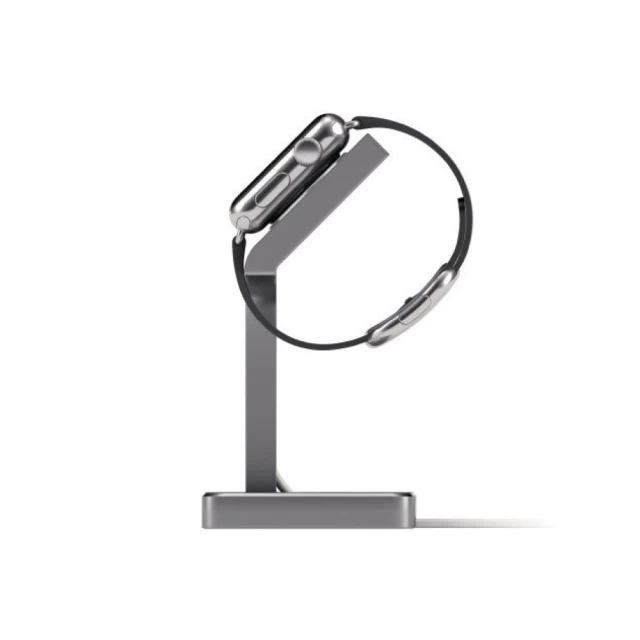 Док-станция Satechi Aluminum Apple Watch Charging Stand Space Gray (ST-AWSM)