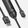 Кабель Nomad USB-A to Lightning Battery Cable Black 1.5 m с Power Bank 2350 mAh