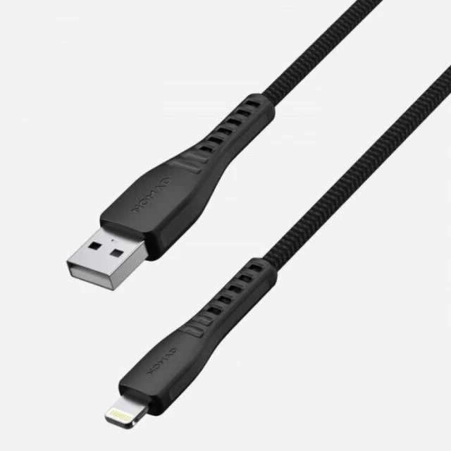 Кабель Nomad USB-A to Lightning Expedition Cable Black 1.5 m (NM019B1000)