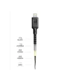 Кабель Nomad USB-A to Lightning Cable Black 1.5 m (LINE-LIGHTNING-001)