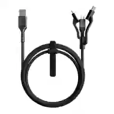 Кабель Nomad Universal Cable 3 in 1 Black 1.5 m (NM0191AB00)