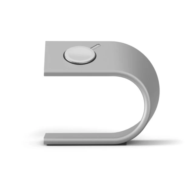Док-станція Nomad Stand Silver for Apple Watch (STAND-APPLE-S)