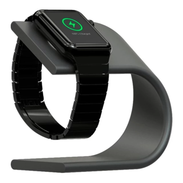 Док-станція Nomad Stand Space Gray for Apple Watch (STAND-APPLE-SG)