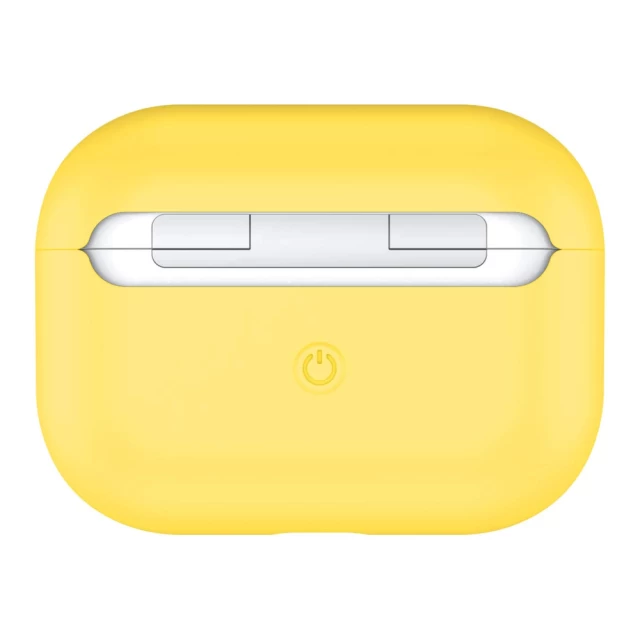 Чохол для навушників Upex для Apple AirPods Pro Slim Series Yellow (UP79112)