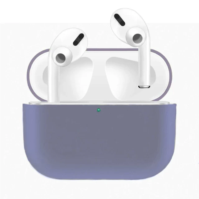 Чехол для наушников Upex для Apple AirPods Pro Slim Series Lavender Gray (UP79113)