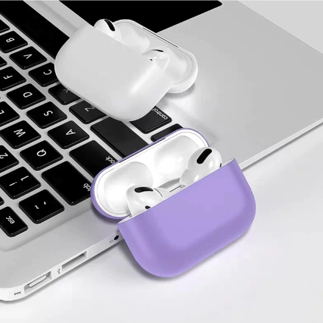 Чохол для навушників Upex для Apple AirPods Pro Slim Series Viola (UP79118)
