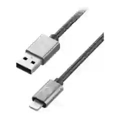 Кабель Lab.C Lightning to USB Leather Cable A.L Space Grey 1.8 m (LABC-511-GR)
