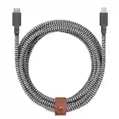 Кабель Native Union USB-C to Lightning Belt Cable Zebra 3 m (BELT-KV-CL-ZEB-3)