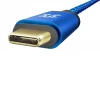 Кабель XtremeMac USB Type-C to USB Type-C Ballistic Cable Blue 1.2 m (XCL-UCC-23)