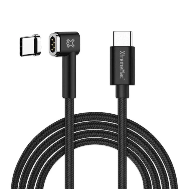 Кабель XtremeMac USB Type-C to USB Type-C Magnetic Cable Black 2 m (XCL-UCC2-13)