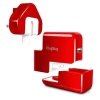 Сетевое зарядное устройство Twelvesouth PlugBug World UK | EU | US USB-A White Red (TWS-12-1211)