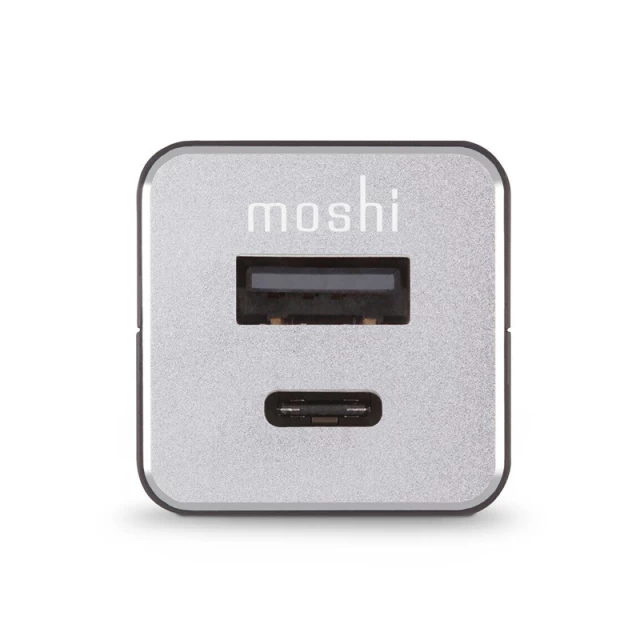 Автомобільний зарядний пристрій Moshi QuikDuo Car Charger USB-C PD/QC Black (36 W) (99MO022072)