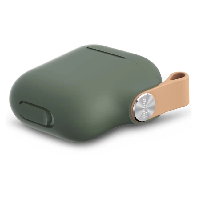 Чохол для Airpods 2/1 Moshi Pebbo Case Mint Green for Charging/Wireless Case (99MO123841)