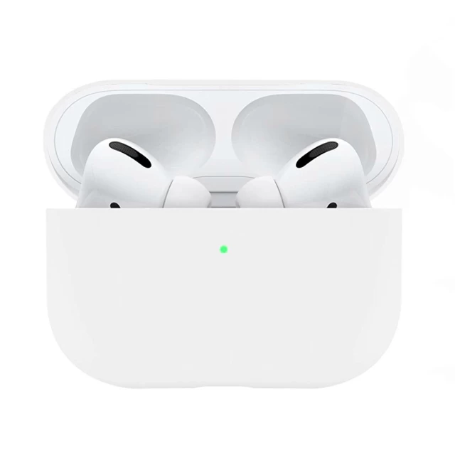 Чохол для навушників Upex для Apple AirPods Pro Silicone Case White (UP79203)