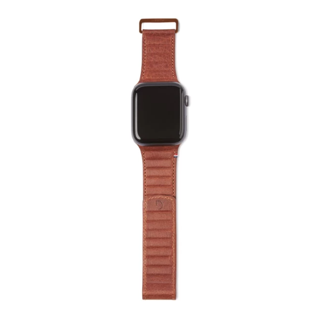 Ремешок Decoded Traction Strap для Apple Watch 49 | 45 | 44 | 42 mm Brown (D9AWS44TS1CBN)