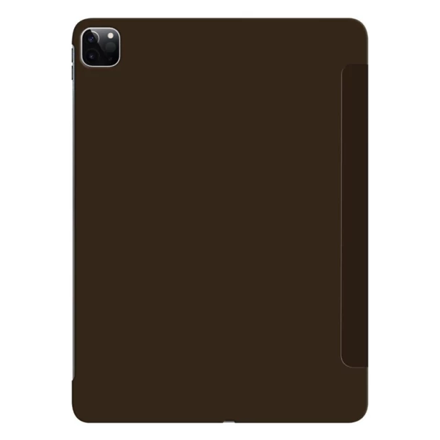 Чехол Macally Protective case and stand для iPad Pro 12.9 2020/2018 4th/3rd Gen Brown (BSTANDPRO4L-BR)