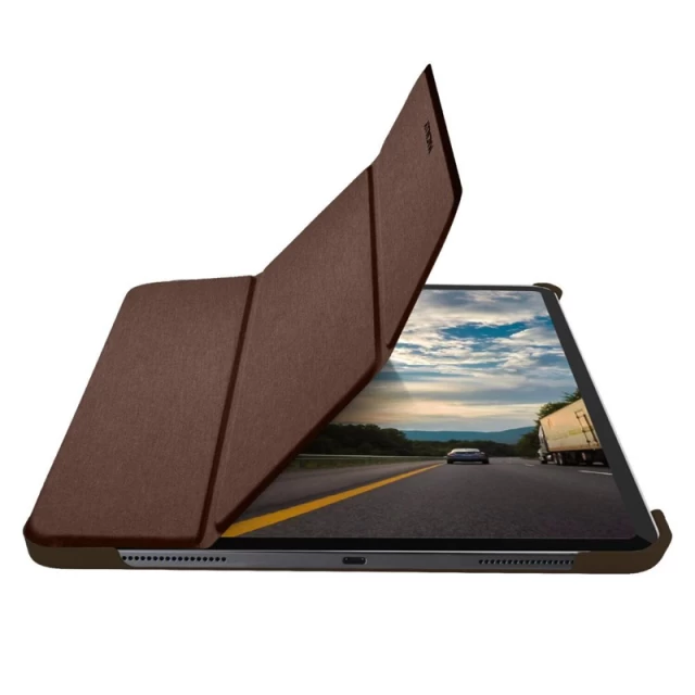 Чохол Macally Protective case and stand для iPad Pro 12.9 2020/2018 4th/3rd Gen Brown (BSTANDPRO4L-BR)