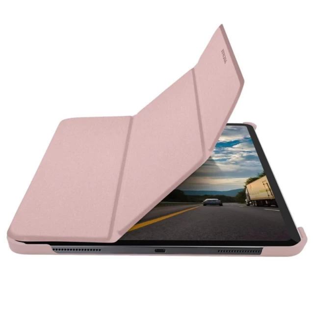 Чехол Macally Protective case and stand для iPad Pro 12.9 2020/2018 4th/3rd Gen Rose (BSTANDPRO4L-RS)